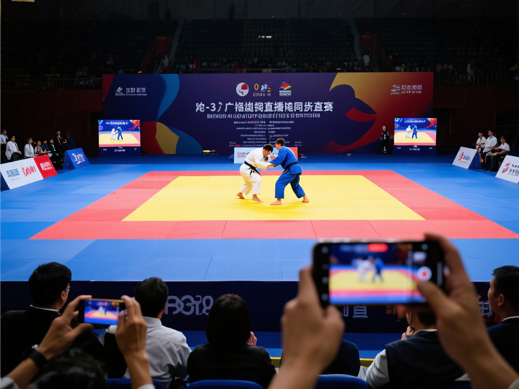 3. 广阔的直播覆盖
为了促进柔道运动